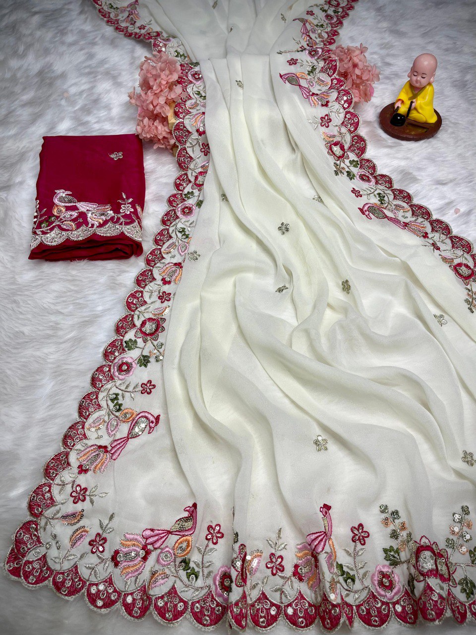 Khatuvastra New Launch Festival Saree – Perfect for Durga Pooja, Navratri & Garba Nights and Wedding wear
